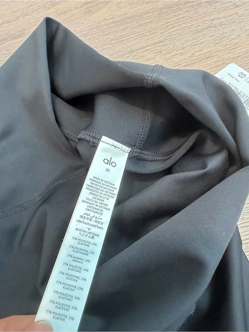 NWT Alo Yoga High Waist Airlift Legging Black Full Length Size Medium